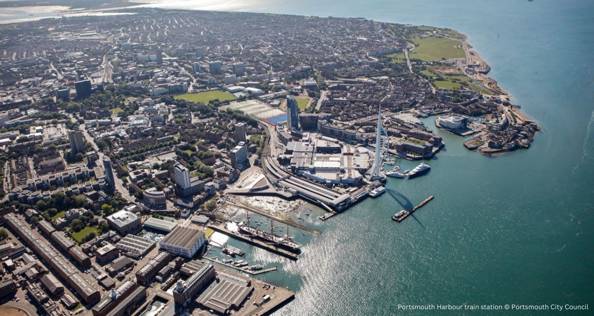 Portsmouth Harbour train station © Portsmouth City Council